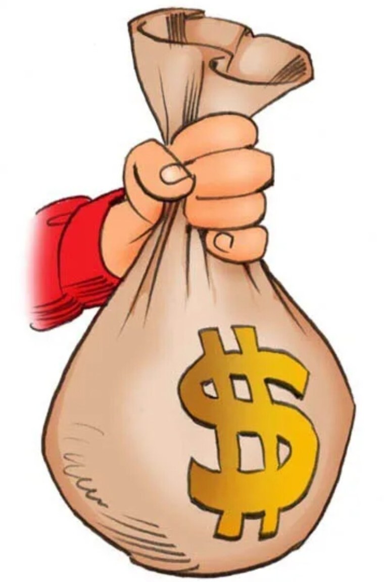 Мешок с деньгами для детей