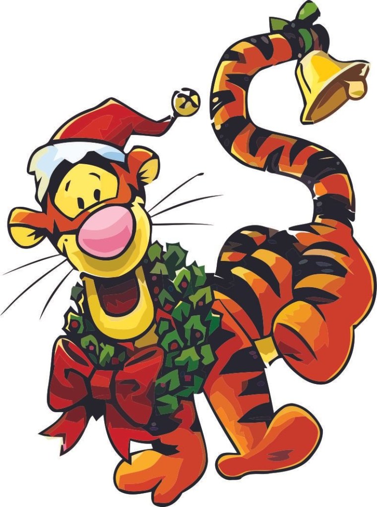 Винни пух и Тигруля новый год