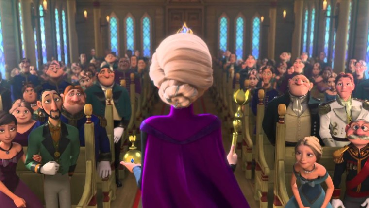 Холодное сердце Анна и Эльза коронация