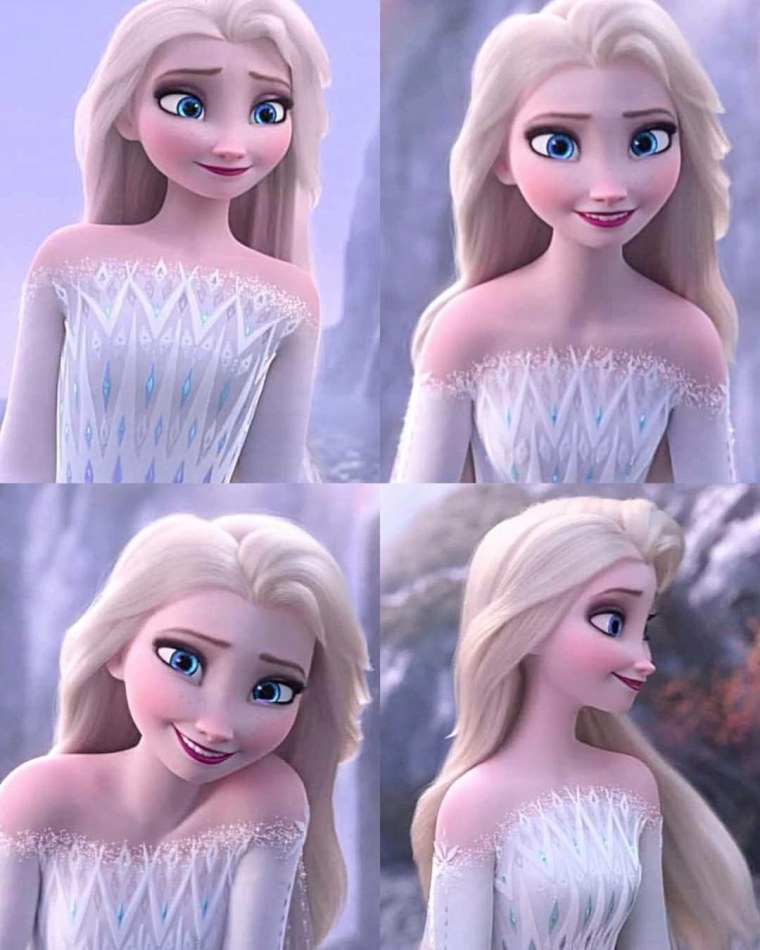 Эльза коллаж