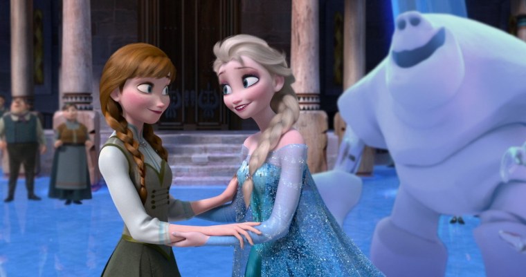 Анна и Эльза Холодное сердце 1