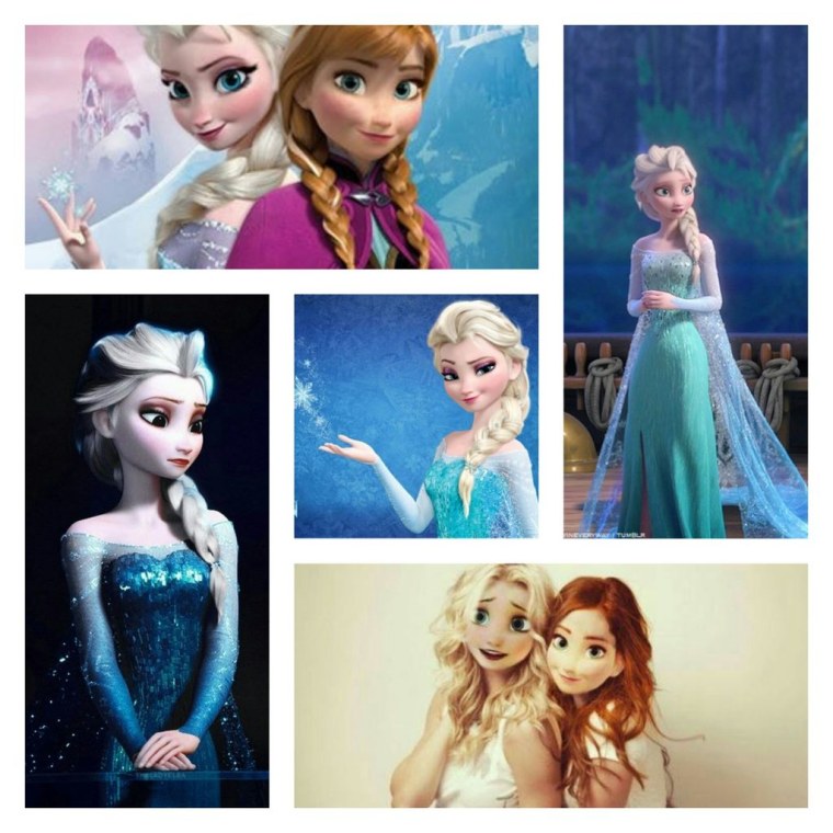 Кукла Эльза для причесок