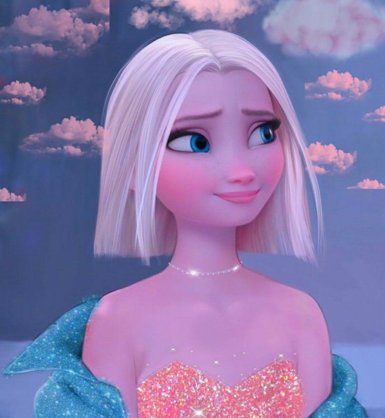 Эльза с каре