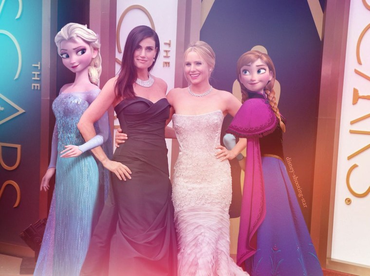 Эльза и Анна в реальной жизни