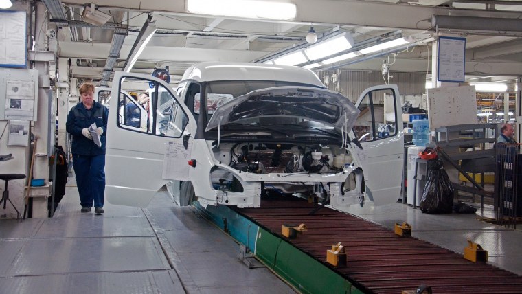 Газель Некст на заводе