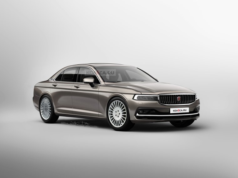 Новый седан Волга ГАЗ-24 2022-2023