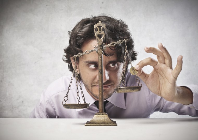 Скупой человек