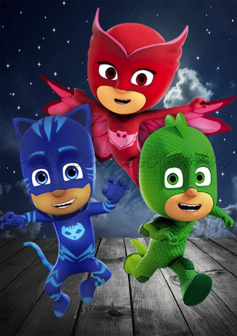 Кэтбой герои в масках мультфильм