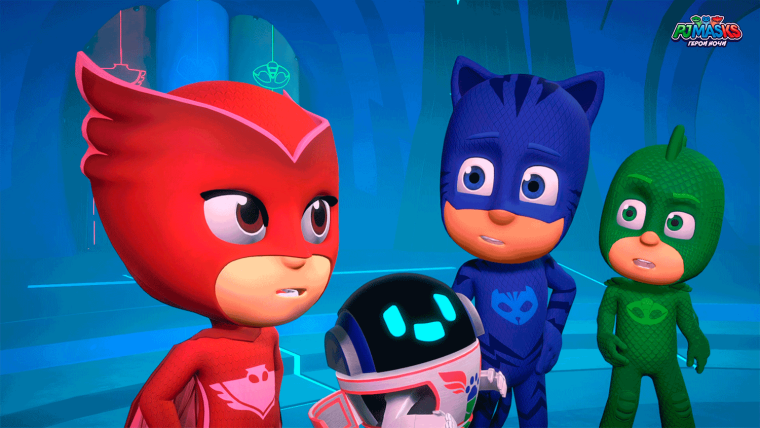PJ Masks герои ночи ps4