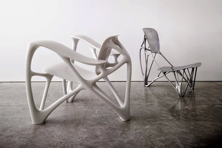 Биоморфизм мебель