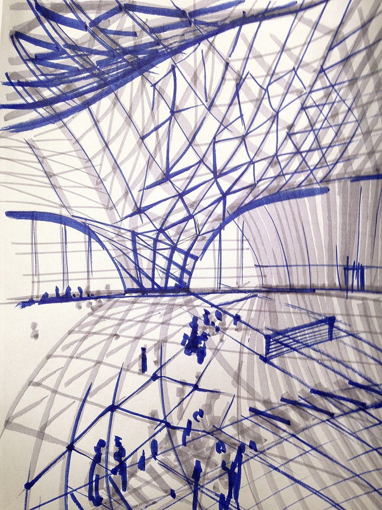 Бионика архитектура скетчи