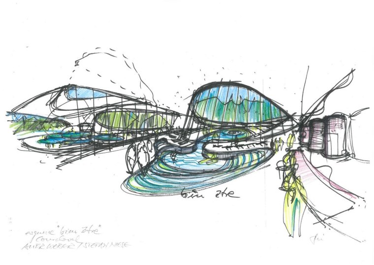 Бионика архитектура скетчи