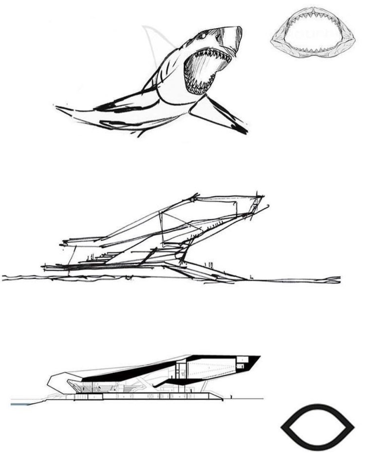 Бионика архитектура скетчи