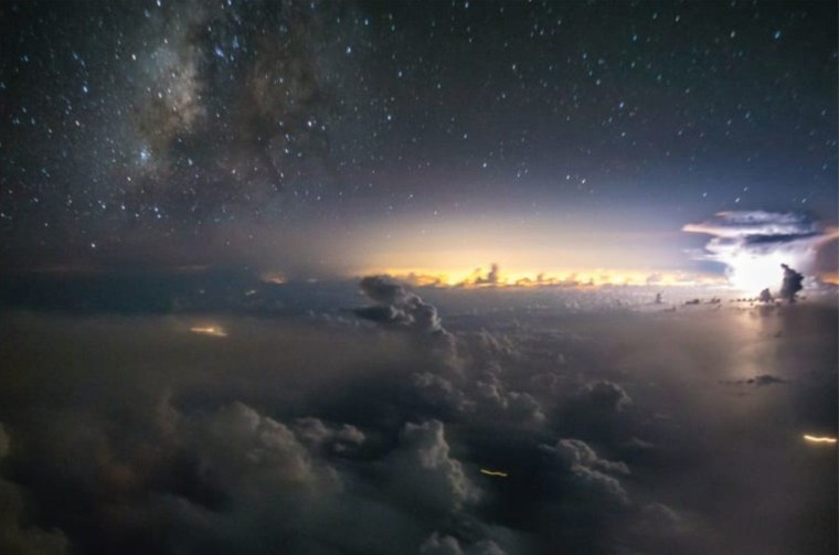 Облака ночью