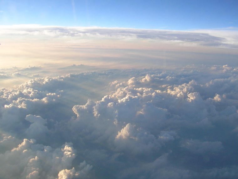 Небо вид сверху