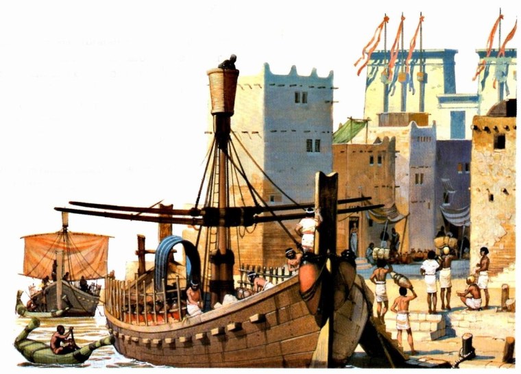 Древняя Финикия Мореплавание