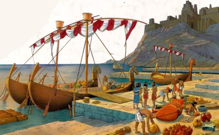 Финикия древнего мира город тир