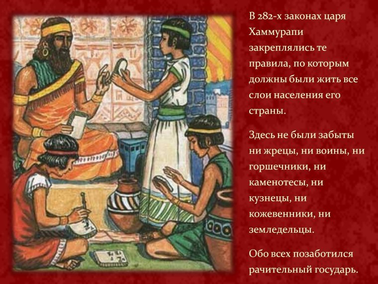 Царь Хаммурапи письменность