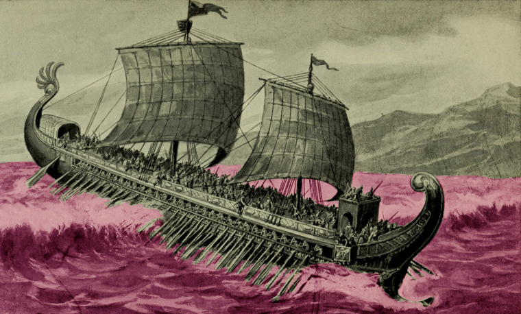 Греческий корабль