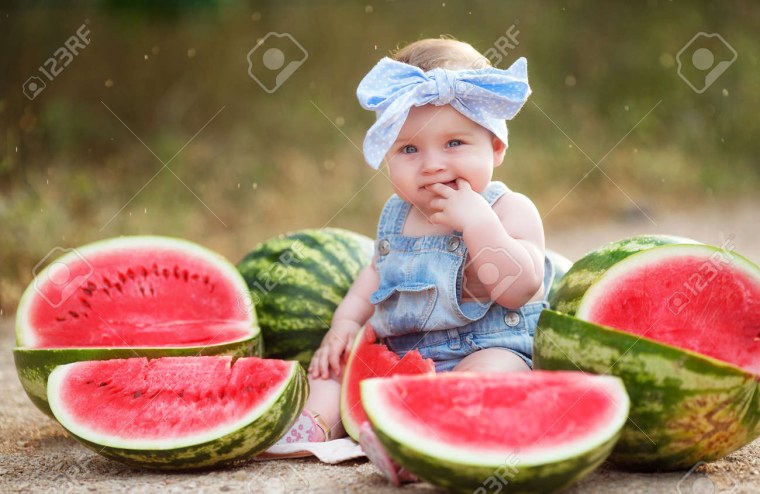 Фотосессия с арбузом