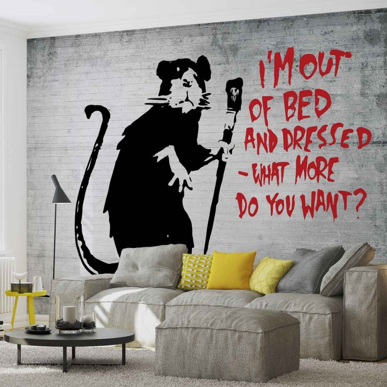 Бэнкси надпись