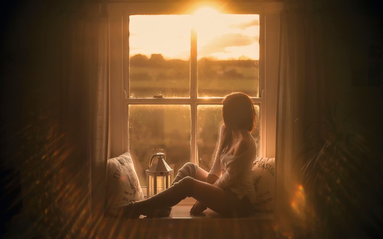 Одиночество у окна