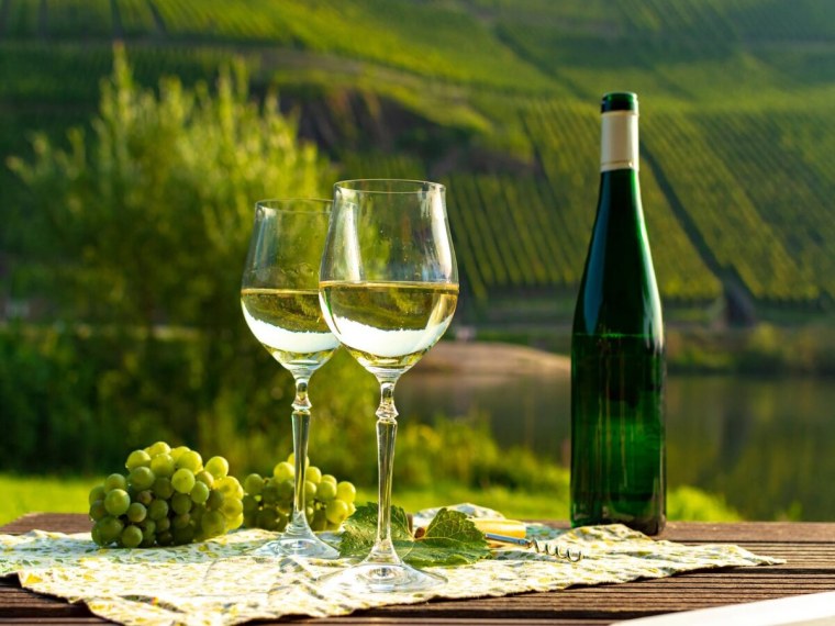 Рислинг виноградники в Мозеле