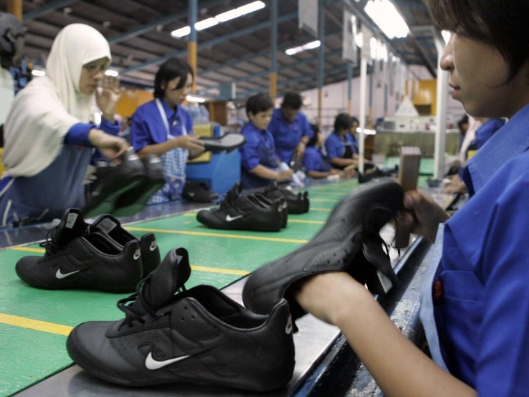 Nike Factory in China