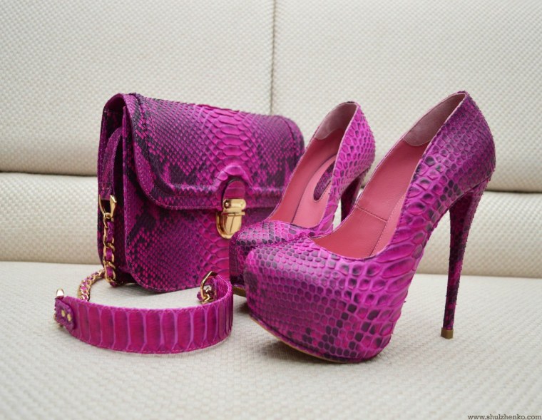 Сумочка с туфлями красивые