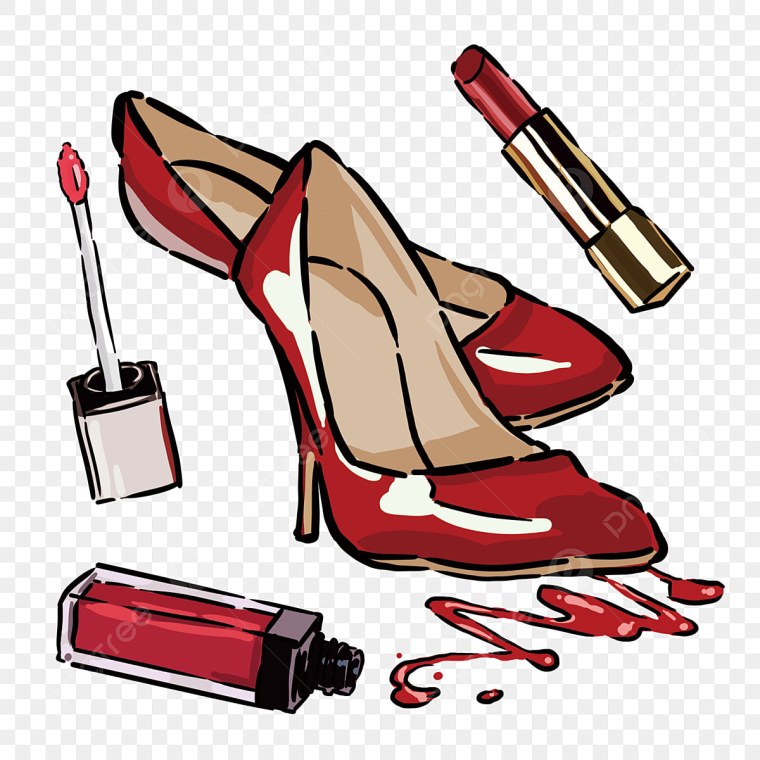 Сумка помада туфли