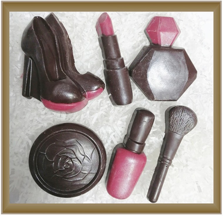 Фигурный шоколад помада