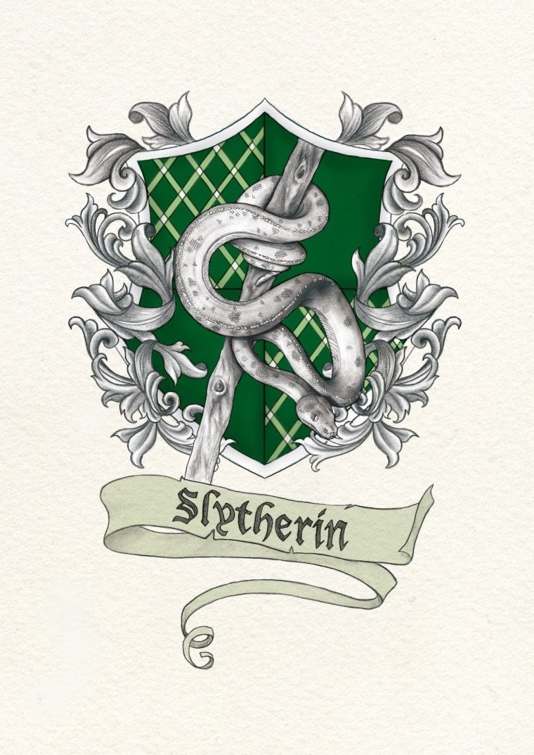 Герб Гарри Поттер Слизерина