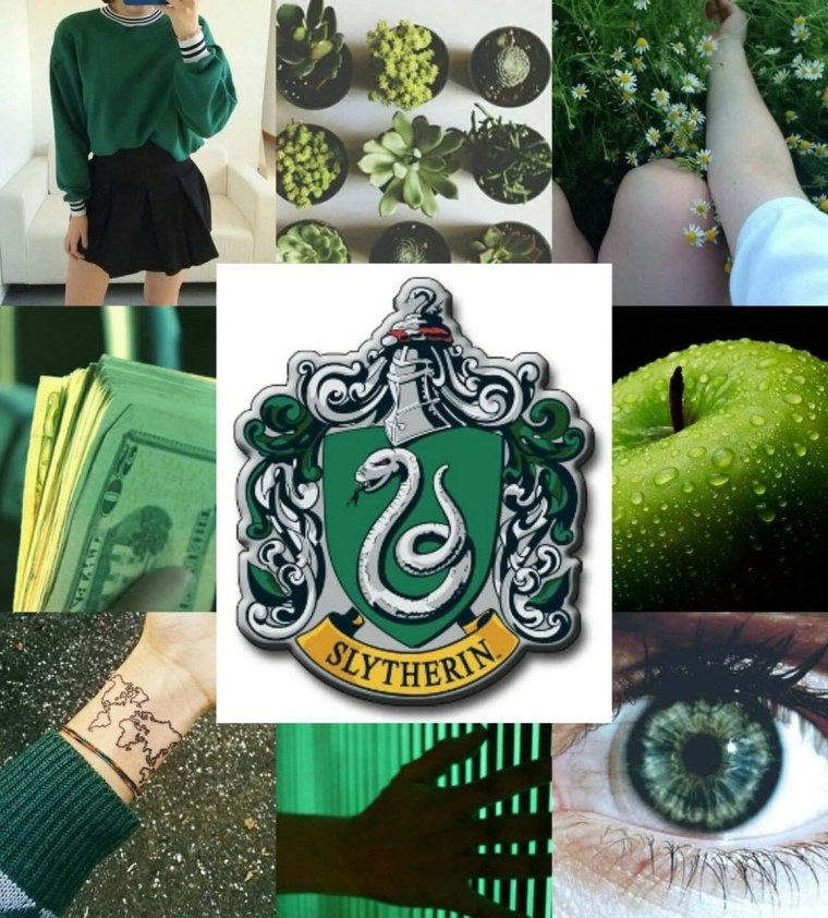 Эстетика Гарри Поттера Слизерин
