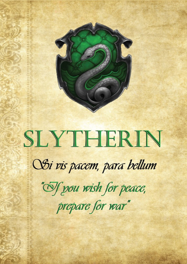 Гарри Поттер Slytherin