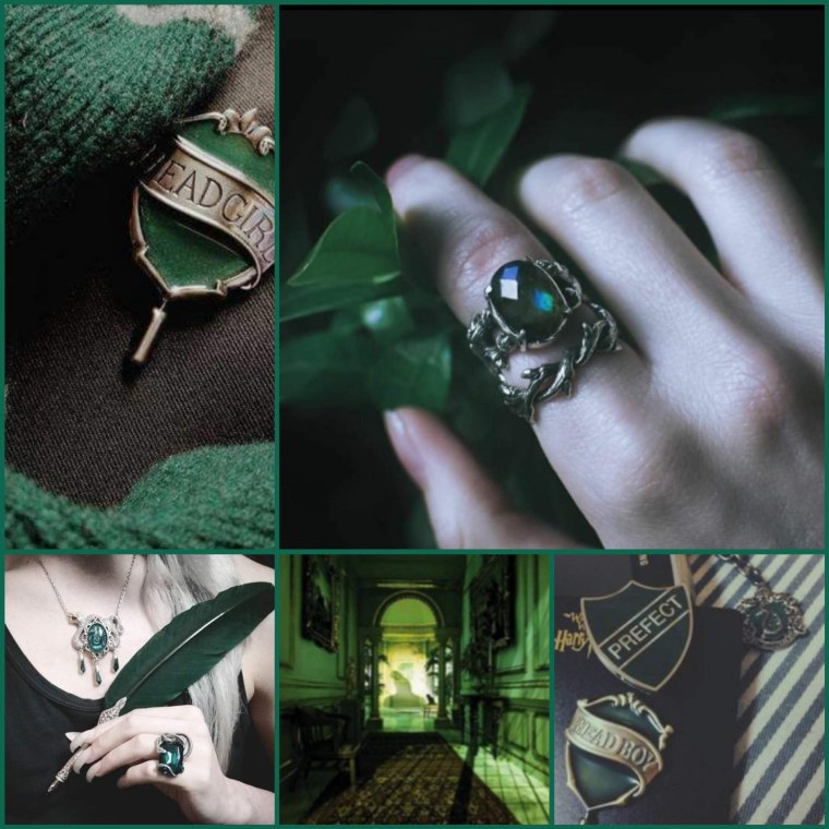 Гарри Поттер Эстетика Слизерина