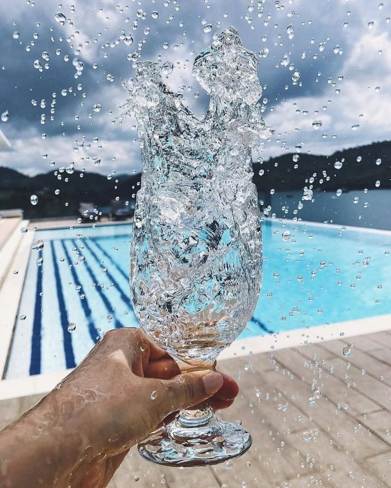 Красивые стаканы для воды