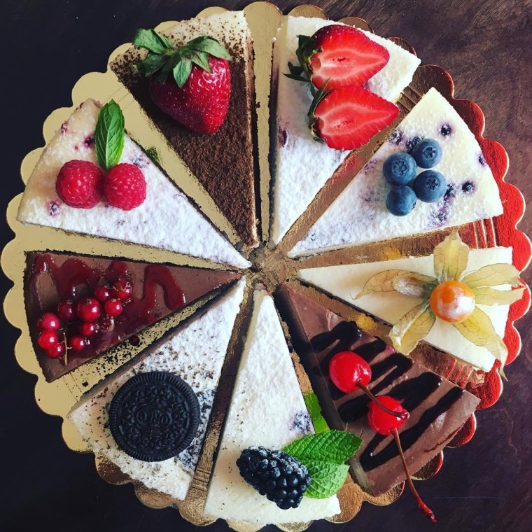 Торт вид сверху