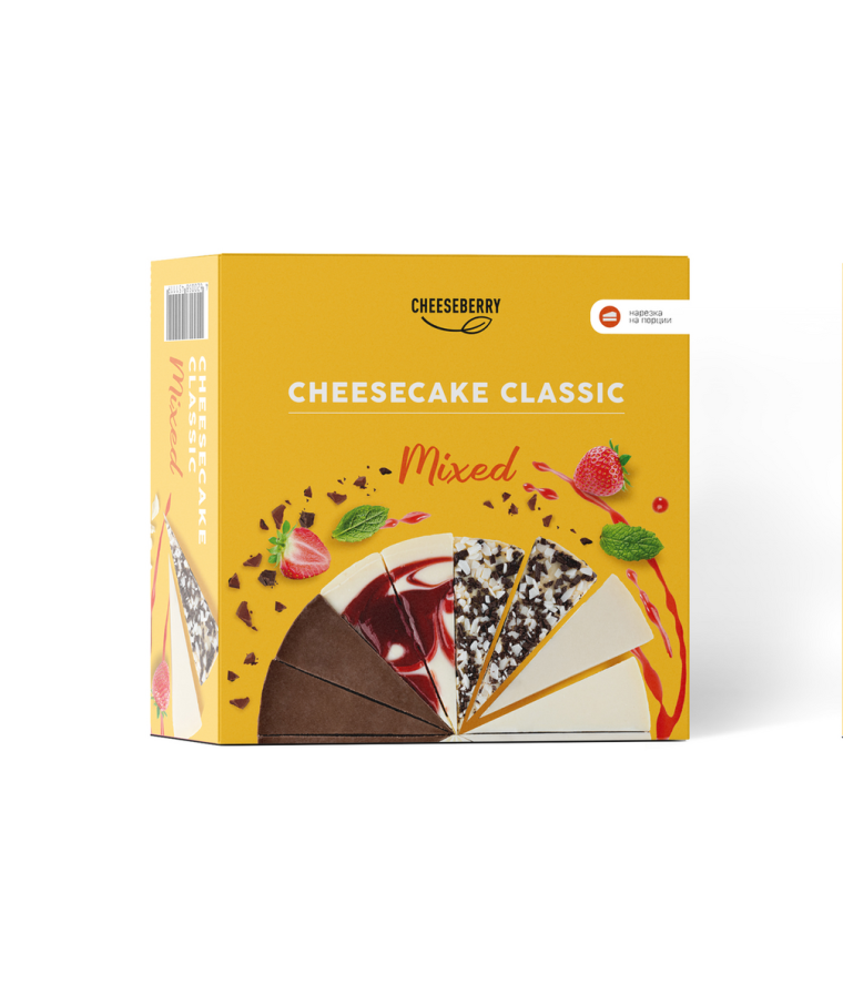 Чизкейк ассорти Чизберри 1.66кг