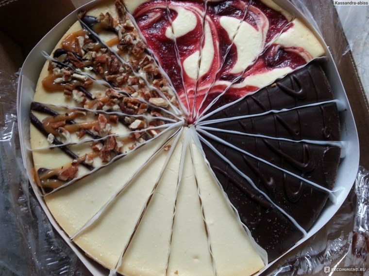 Торт чизкейк ассорти