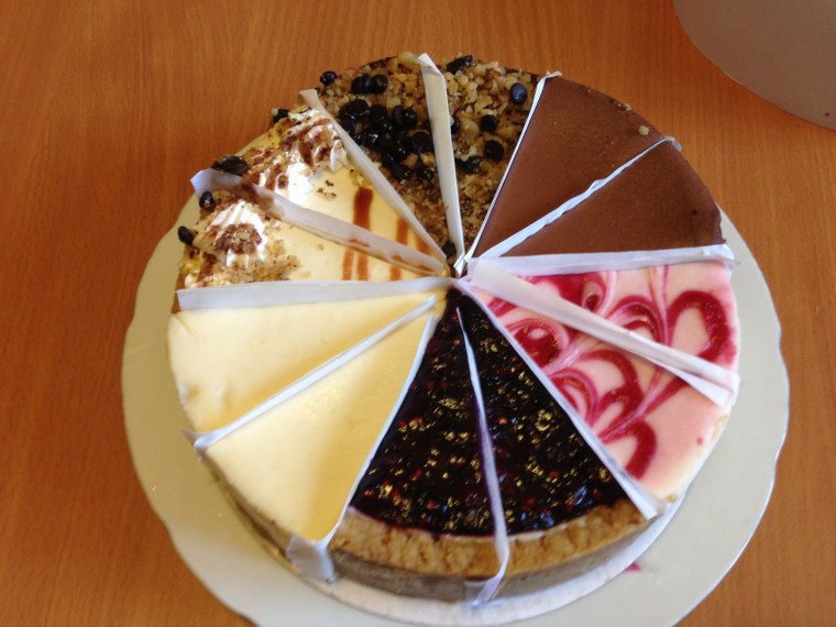 Ассорти чизкейков