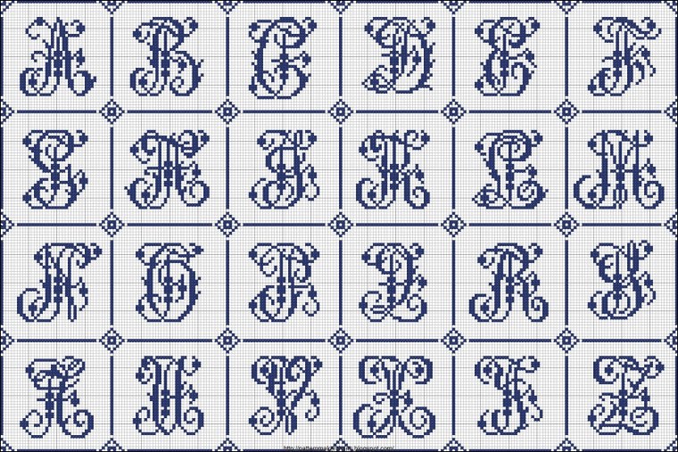 Монограммы латиница