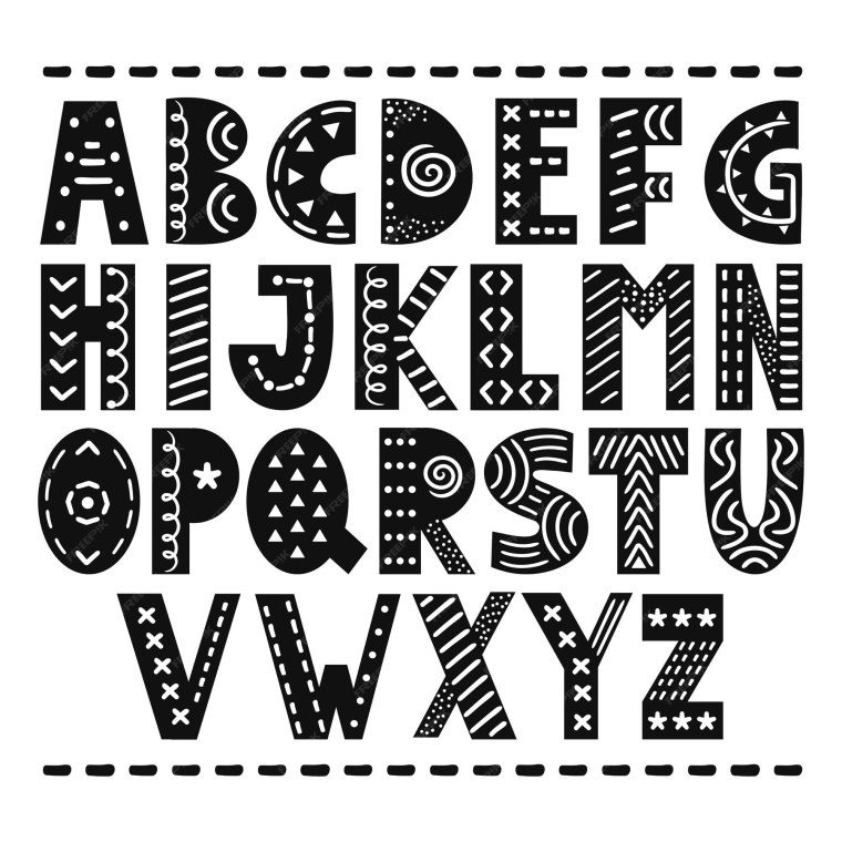 Алфавит monochrome