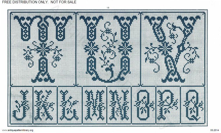 Монохромная вышивка русский алфавит