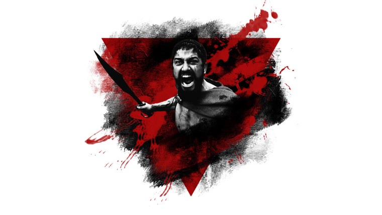 Леонид 300 спартанцев арт