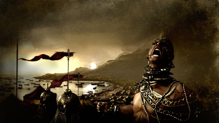 300 Спартанцев персидский царь