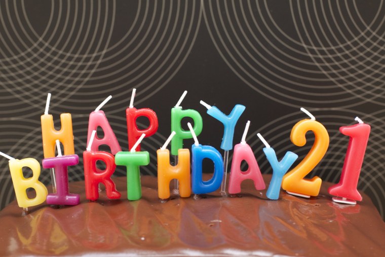 С днём рождения 21 год парню