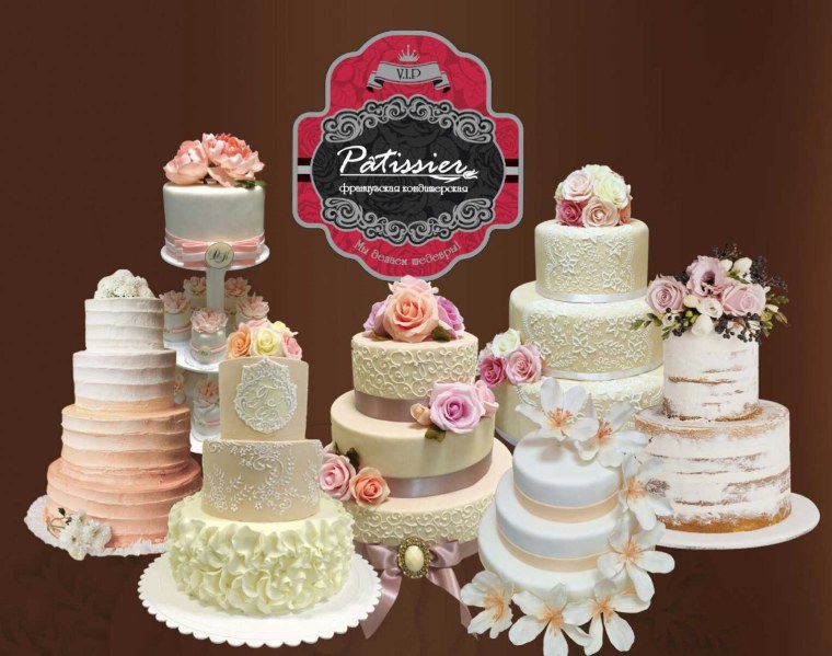Торты в кондитерской