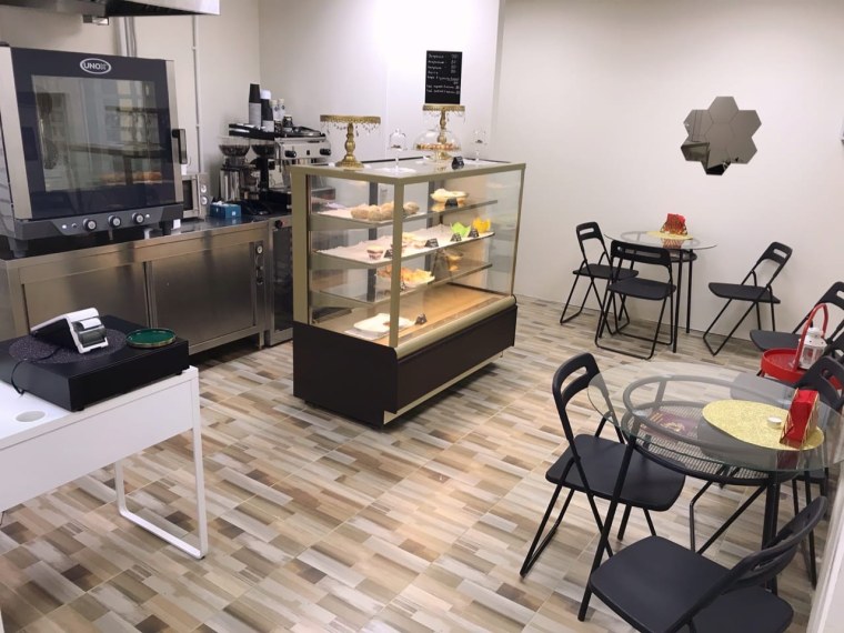 Интерьер кондитерской студии