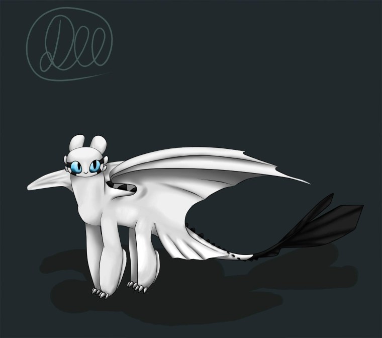 Хвост дневной фурии