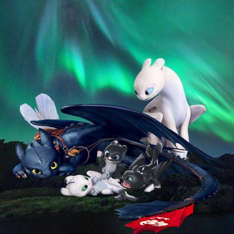 Беззубик и белая фурия